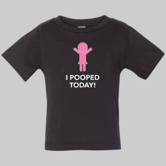 I Pooped Today Toddler T-shirt - Picture 1 of 1